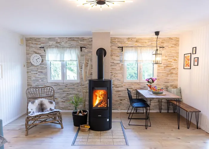 Romantisches Mit Sauna, Terrasse&natur Ferienhaus Munchsteinach