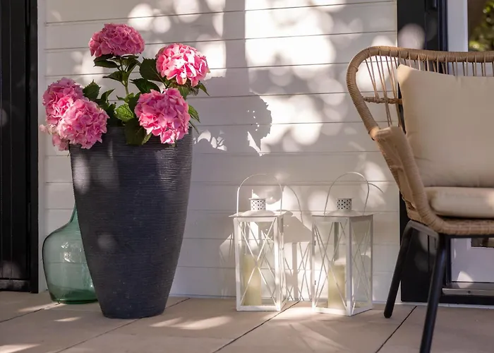 Romantisches Mit Sauna, Terrasse&natur Ferienhaus